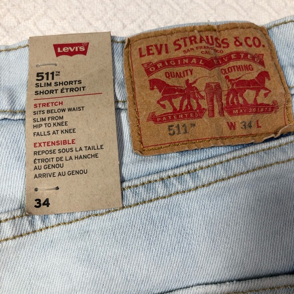 Levi’s 511 Slim cut off Shorts - Picture 6 of 12